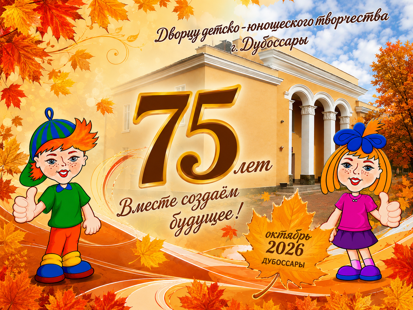 Дворец детско-юношеского творчества в Дубоссарах — 75 лет